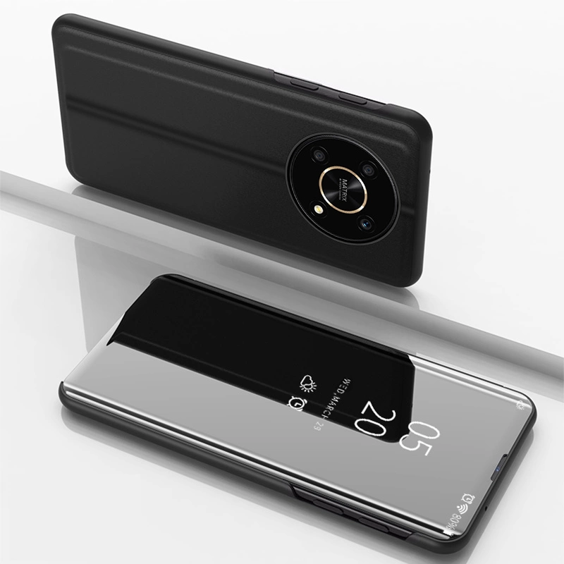 Clear View Case case for Honor X9 / X9 5G / X30 / Magic4 Lite flip cover blackeng