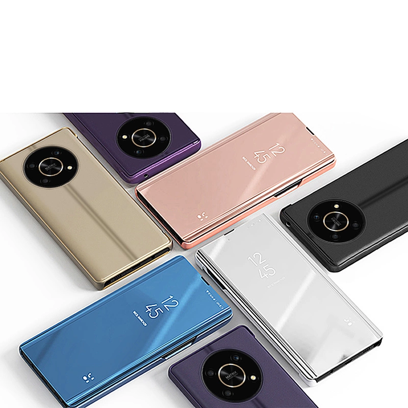 Clear View Case case for Honor X9 / X9 5G / X30 / Magic4 Lite flip cover blackeng