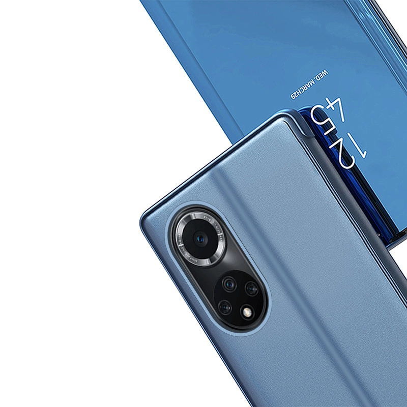Clear View Case case for Huawei nova 9 flip cover blackeng