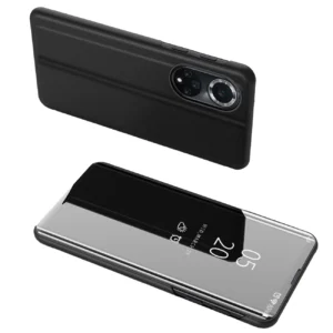 Clear View Case case for Huawei nova 9 flip cover blackeng