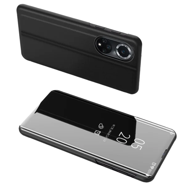 Clear View Case case for Huawei nova 9 flip cover blackeng