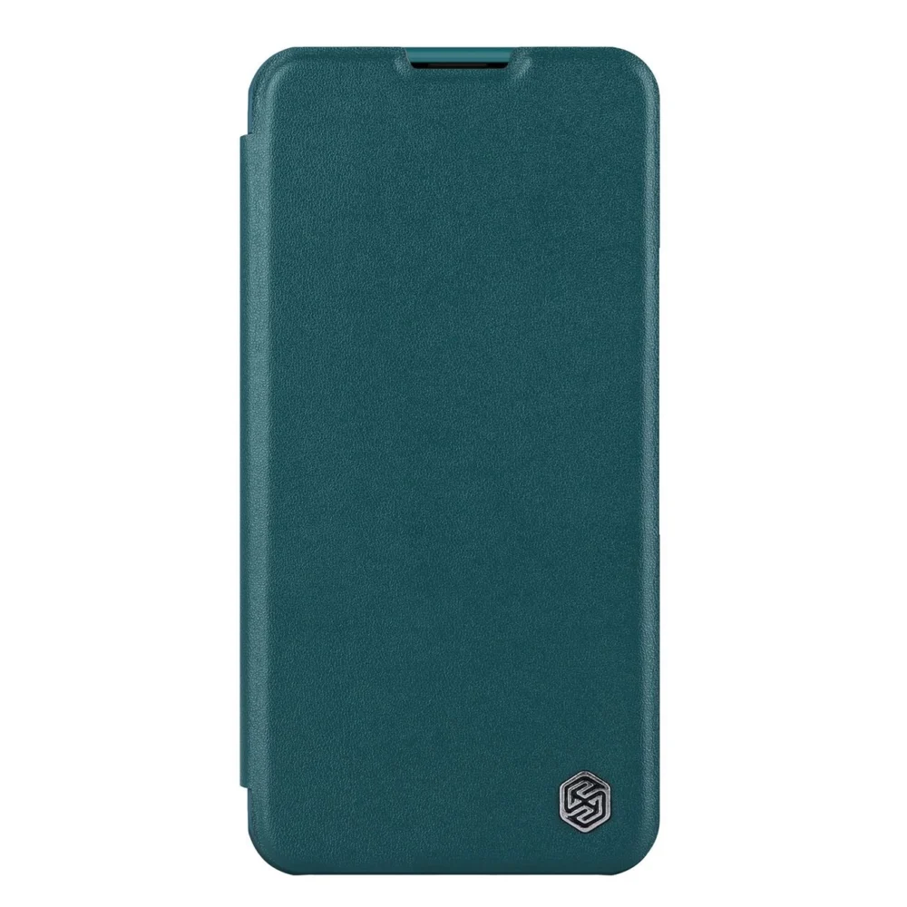 Nillkin Qin Leather Pro Case iPhone 14 Plus Camera Cover Holster Cover Flip Case Greeneng
