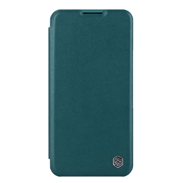 Nillkin Qin Leather Pro Case iPhone 14 Plus Camera Cover Holster Cover Flip Case Greeneng