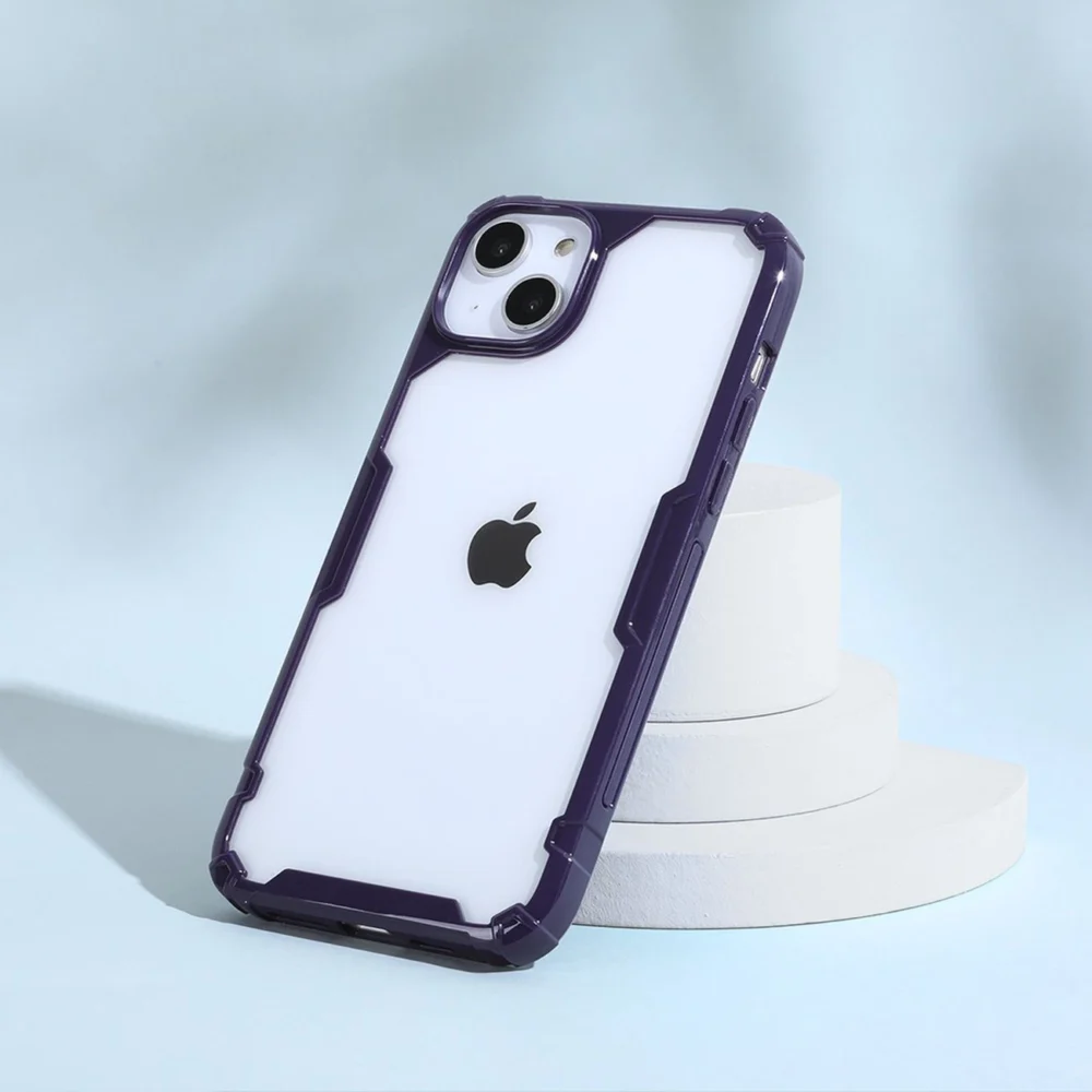 Nillkin Nature Pro iPhone 14 case, armored cover, transparent covereng