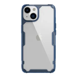 Nillkin Nature Pro iPhone 14 Plus case, armored cover, blue covereng