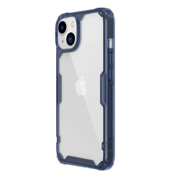 Nillkin Nature Pro iPhone 14 Plus case, armored cover, blue covereng