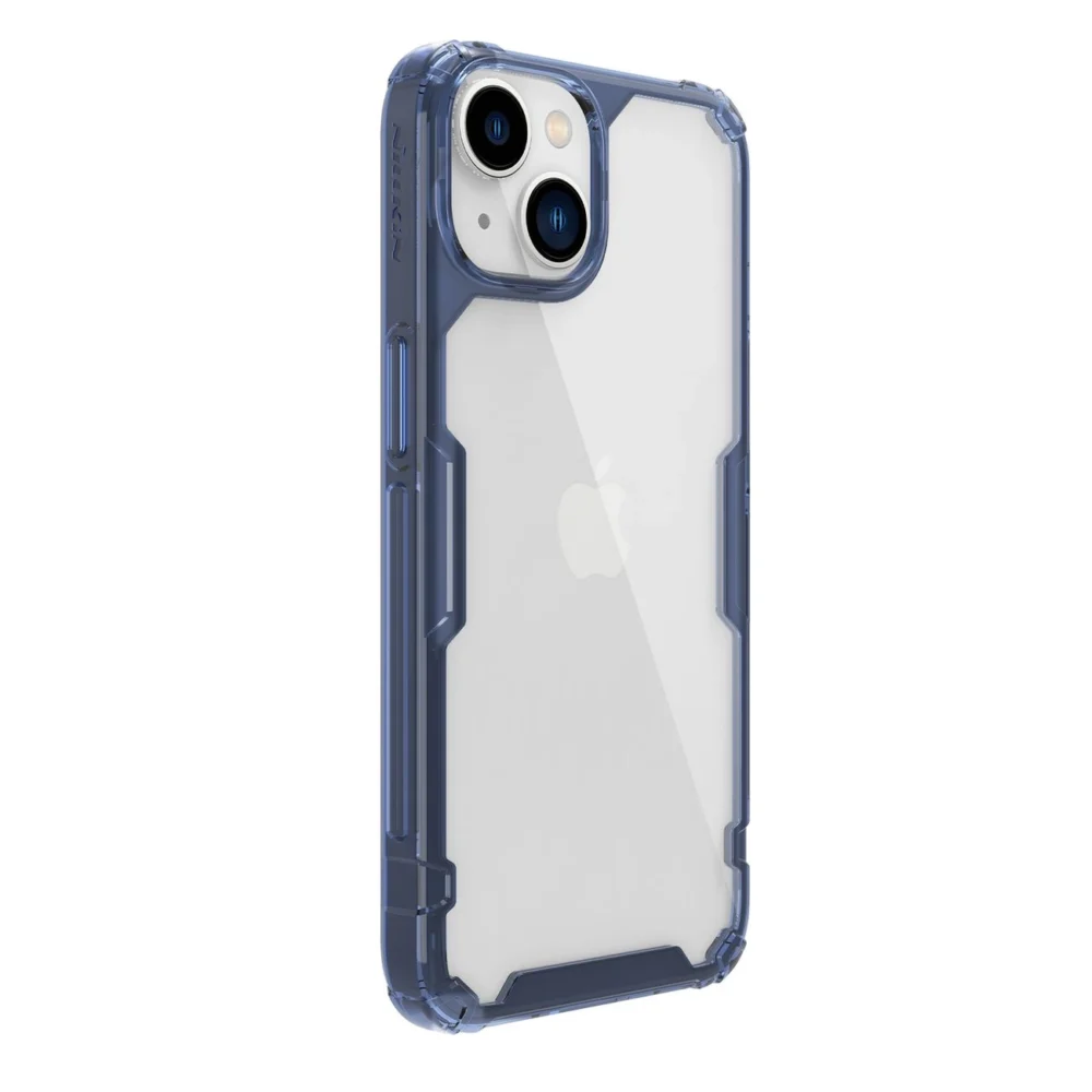 Nillkin Nature Pro iPhone 14 Plus case, armored cover, blue covereng