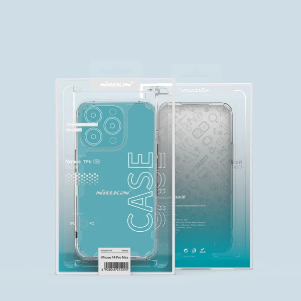 Nillkin Nature Pro case iPhone 14 Pro Max armored cover transparent covereng