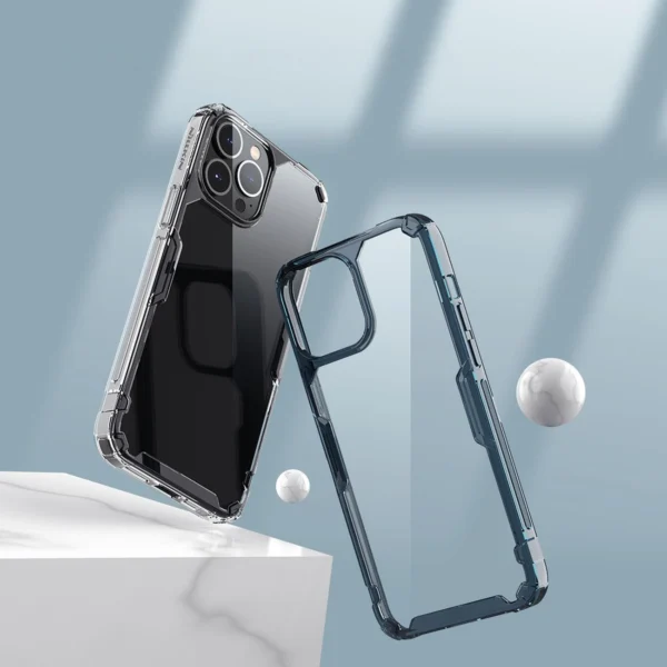 Nillkin Nature Pro case iPhone 14 Pro Max armored cover blueeng
