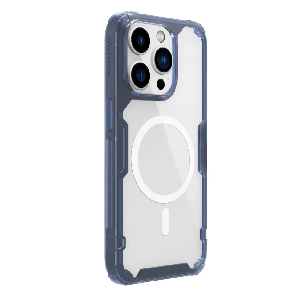 Nillkin Nature Pro Magnetic Case iPhone 14 Pro Max magnetic case MagSafe blueeng