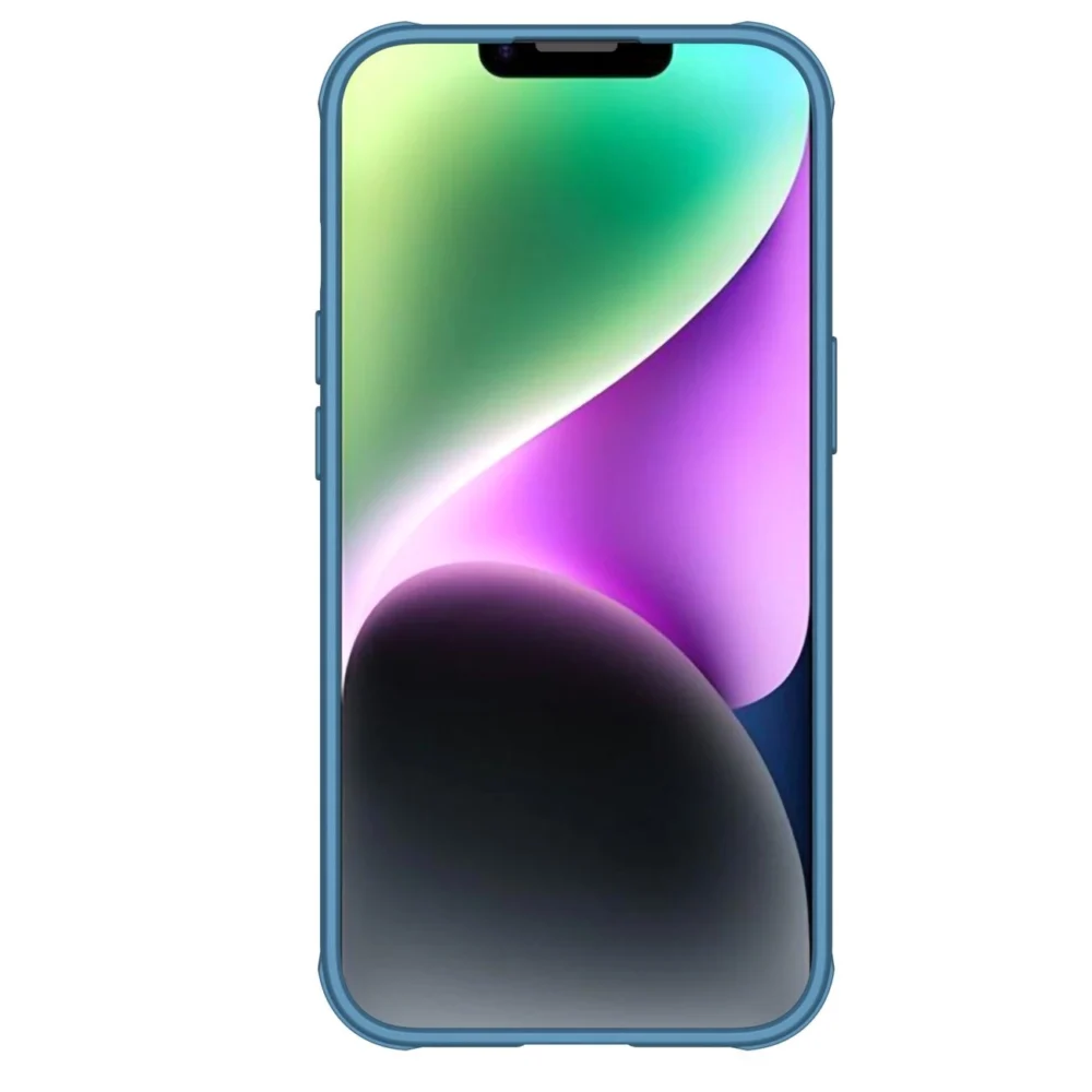Nillkin CamShield Pro Magnetic Case iPhone 14 Plus Cover Camera Protector Blue (with MagSafe)eng