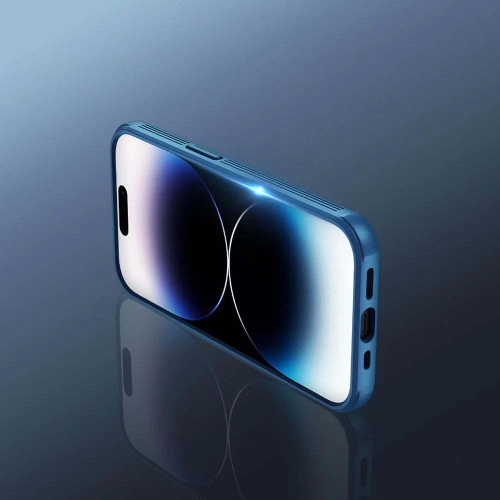 Nillkin CamShield Pro Case iPhone 14 Pro Armored Cover Camera Protector Blueeng