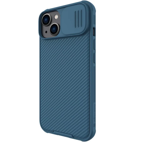 Nillkin CamShield Pro Case iPhone 14 Plus Armored Cover Camera Protector Blueeng