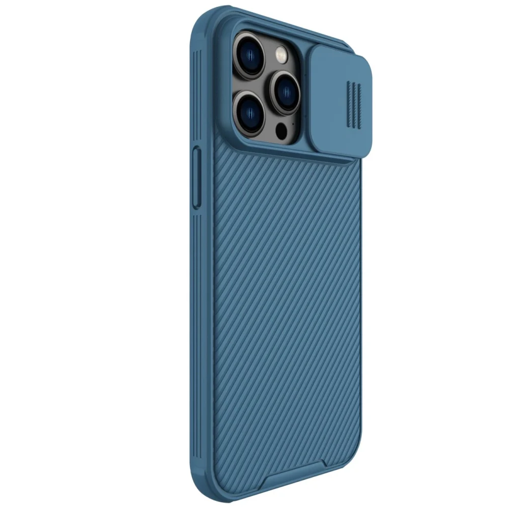 Nillkin CamShield Pro Case iPhone 14 Pro Max Armored Cover Camera Protector Blueeng