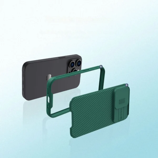 Nillkin CamShield Pro Case iPhone 14 Pro Max Armored Cover Camera Protector Greeneng