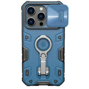 Nillkin CamShield Armor Pro Magnetic Case iPhone 14 Pro Magnetic MagSafe Cover with Camera Protector Blueeng