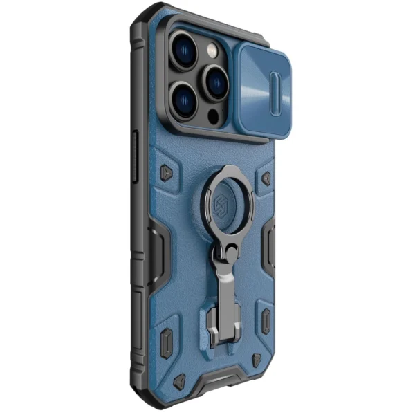 Nillkin CamShield Armor Pro Magnetic Case iPhone 14 Pro Magnetic MagSafe Cover with Camera Protector Blueeng