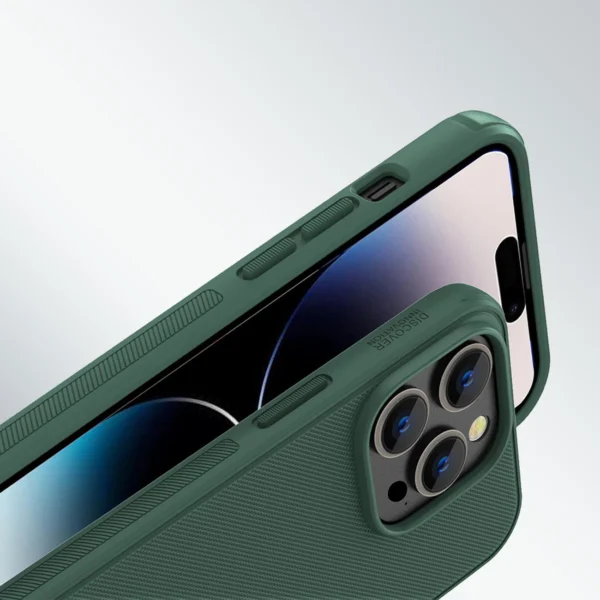 Nillkin Super Frosted Shield Pro case for iPhone 14 Pro back cover blueeng