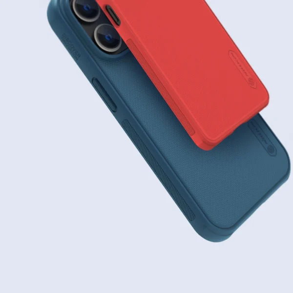 Nillkin Super Frosted Shield Pro case for iPhone 14 Pro back cover blueeng