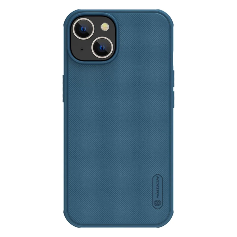 Nillkin Super Frosted Shield Pro case for iPhone 14 Plus back cover blueeng