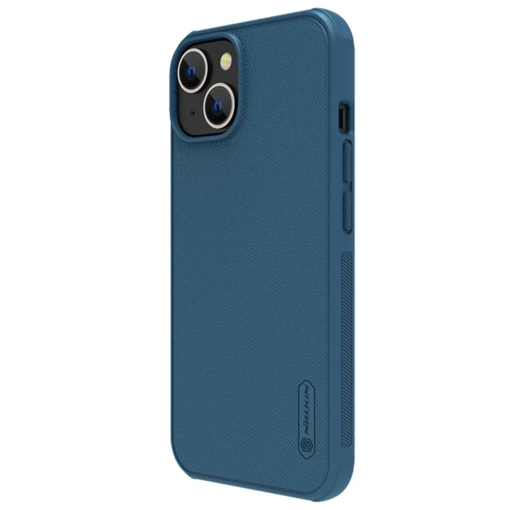 Nillkin Super Frosted Shield Pro case for iPhone 14 Plus back cover blueeng