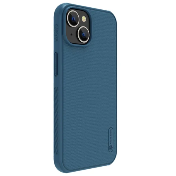 Nillkin Super Frosted Shield Pro case for iPhone 14 Plus back cover blueeng