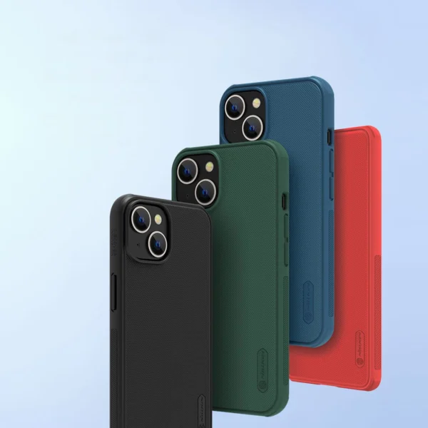 Nillkin Super Frosted Shield Pro case for iPhone 14 Plus back cover blueeng