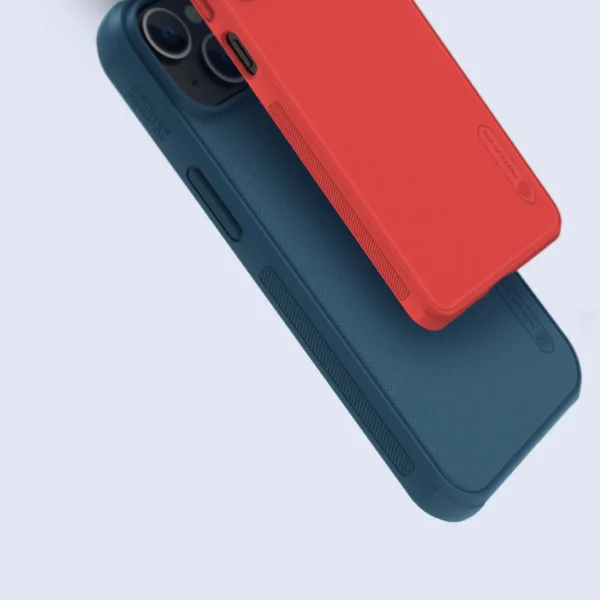 Nillkin Super Frosted Shield Pro case for iPhone 14 Plus back cover blueeng
