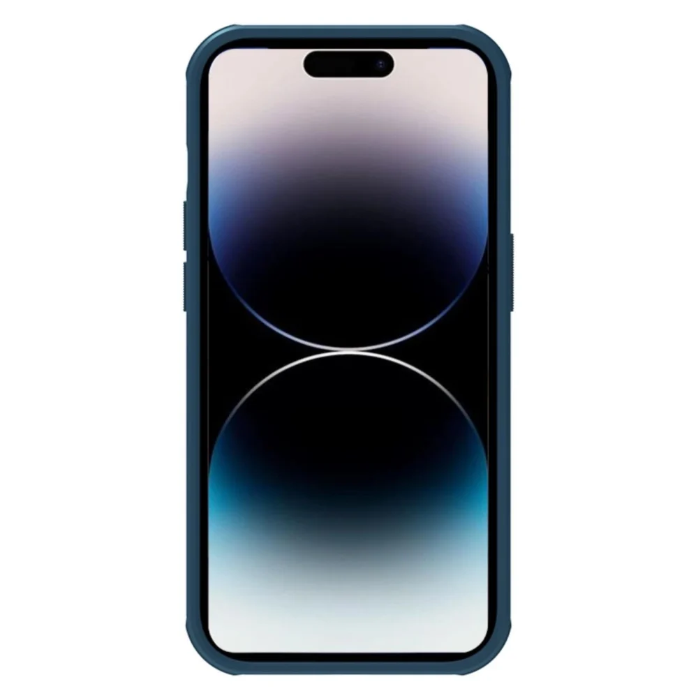 Nillkin Super Frosted Shield Pro case for iPhone 14 Pro Max back cover blueeng