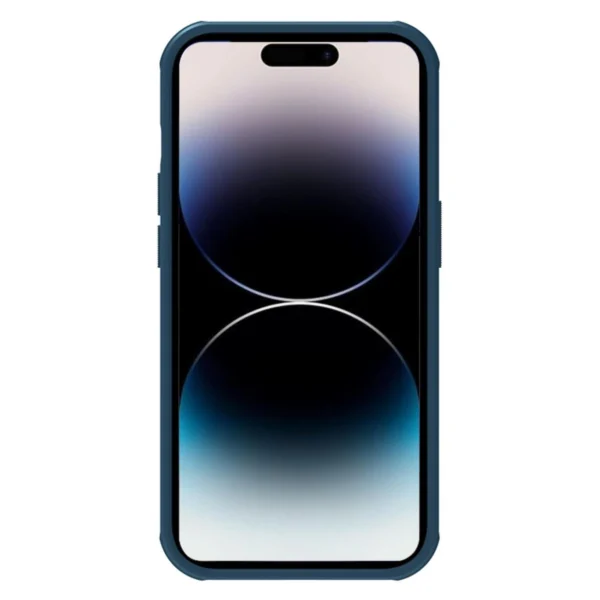 Nillkin Super Frosted Shield Pro case for iPhone 14 Pro Max back cover blueeng
