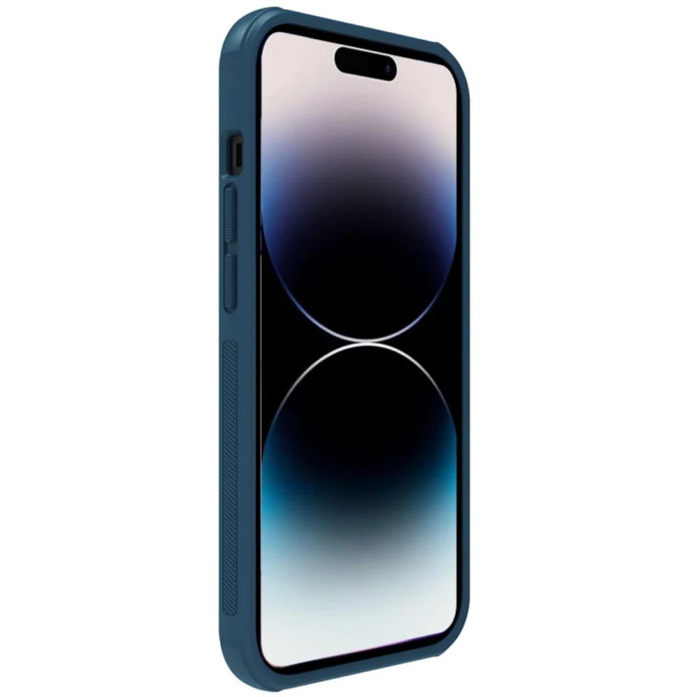 Nillkin Super Frosted Shield Pro case for iPhone 14 Pro Max back cover blueeng