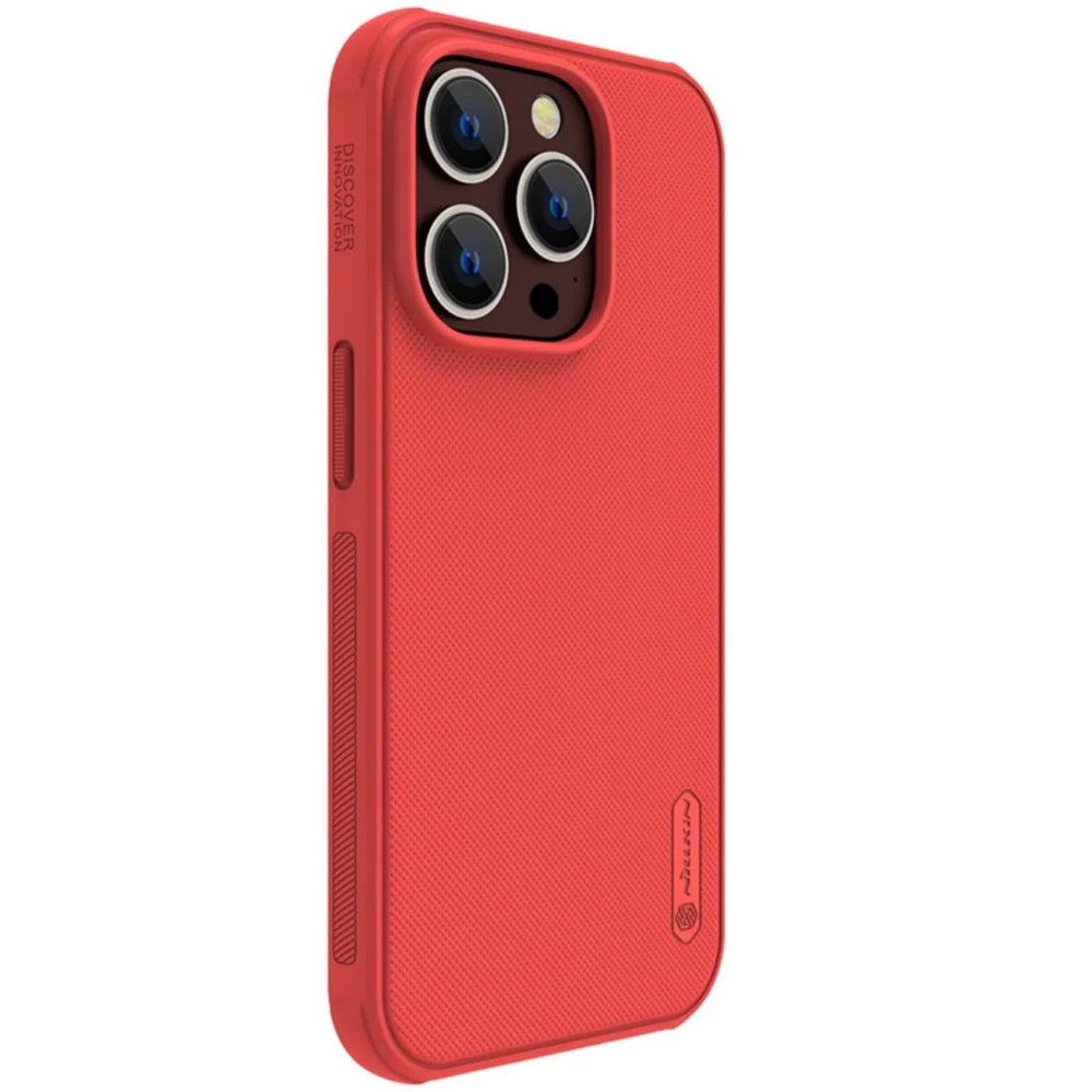 Nillkin Super Frosted Shield Pro case for iPhone 14 Pro Max, back cover, redeng