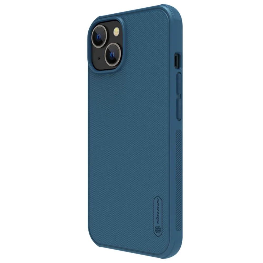 Nillkin Super Frosted Shield Pro Magnetic Case for iPhone 14 Plus with MagSafe magnetic blueeng