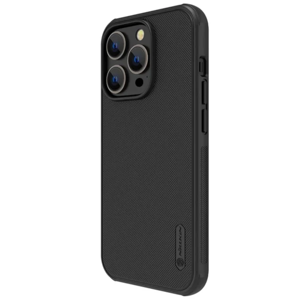 Nillkin Super Frosted Shield Pro Magnetic Case for iPhone 14 Pro Max with MagSafe magnetic blackeng