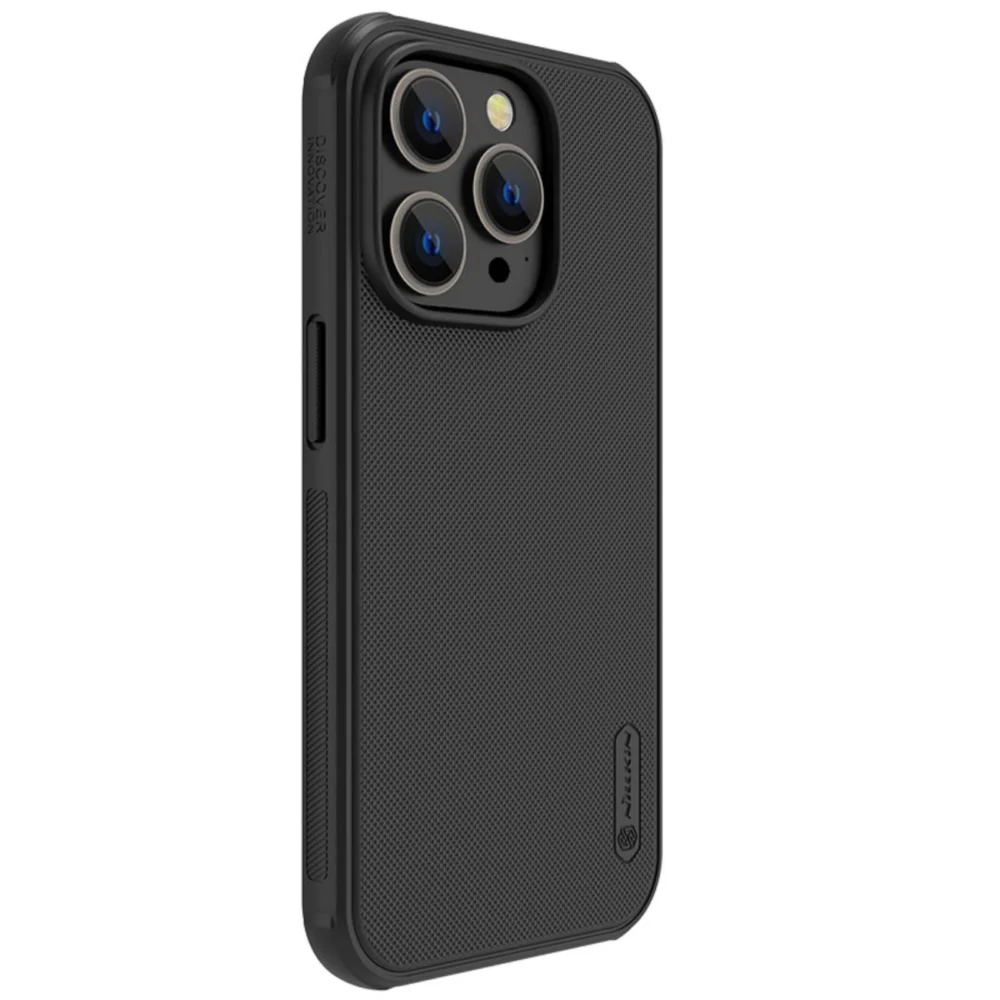 Nillkin Super Frosted Shield Pro Magnetic Case for iPhone 14 Pro Max with MagSafe magnetic blackeng
