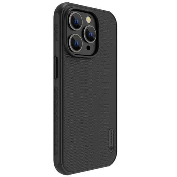 Nillkin Super Frosted Shield Pro Magnetic Case for iPhone 14 Pro Max with MagSafe magnetic blackeng