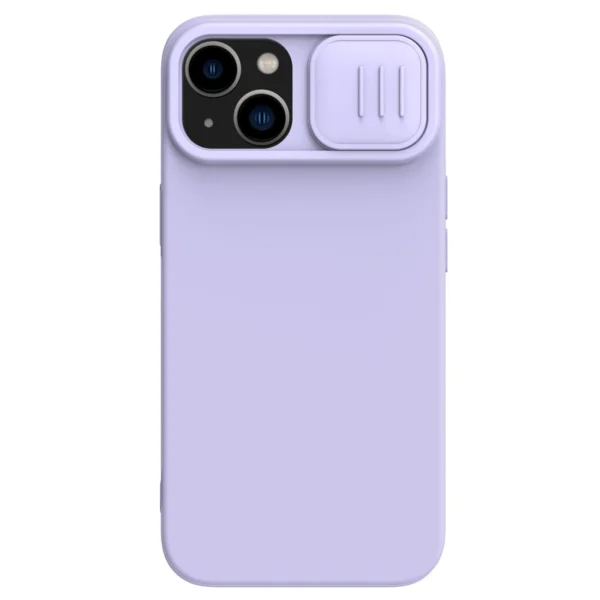 Nillkin CamShield Magnetic Silicone Case iPhone 14 Plus Magnetic MagSafe Camera Cover Purpleeng