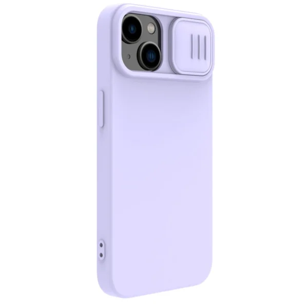 Nillkin CamShield Magnetic Silicone Case iPhone 14 Plus Magnetic MagSafe Camera Cover Purpleeng