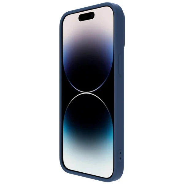 Nillkin CamShield Silky Silicone Case iPhone 14 Pro Case with Camera Protector Blueeng