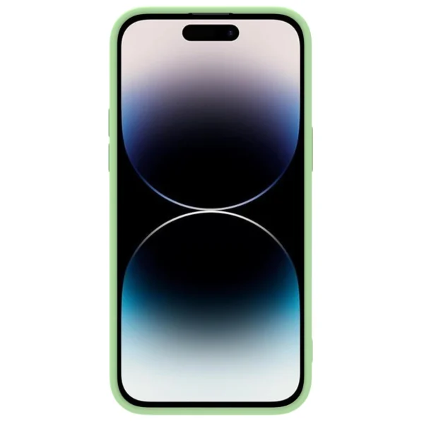 Nillkin CamShield Silky Silicone Case iPhone 14 Pro case with camera cover greeneng