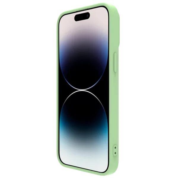 Nillkin CamShield Silky Silicone Case iPhone 14 Pro case with camera cover greeneng