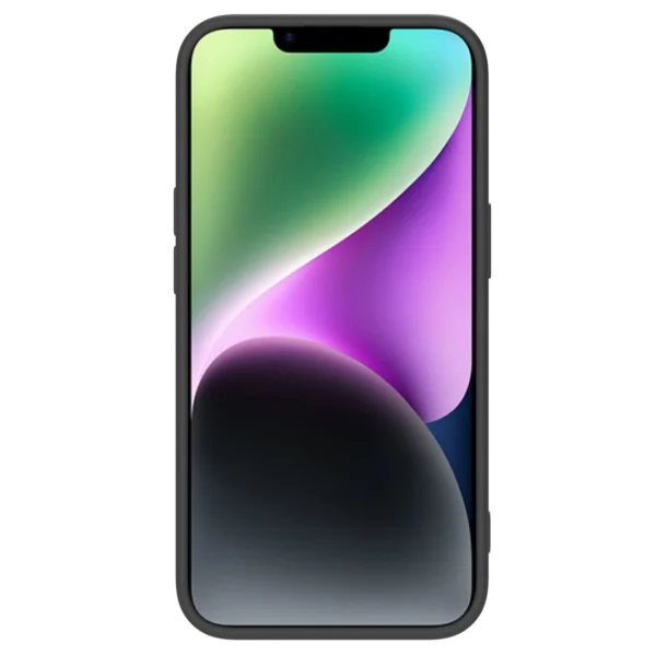 Nillkin CamShield Silky Silicone Case iPhone 14 Plus Case with Camera Protector Blackeng