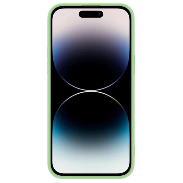 Nillkin CamShield Silky Silicone Case iPhone 14 Pro Max case with camera cover greeneng