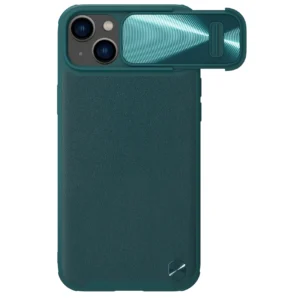 Nillkin CamShield Leather S Case iPhone 14 case cover with camera cover greeneng