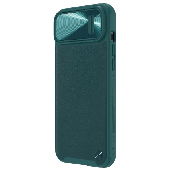 Nillkin CamShield Leather S Case iPhone 14 case cover with camera cover greeneng