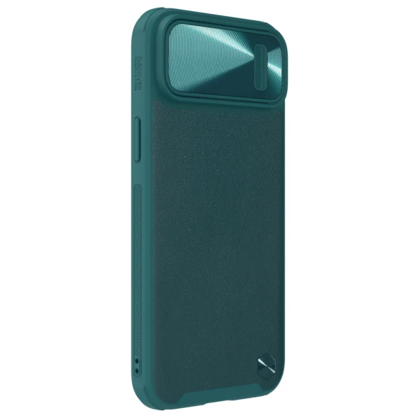 Nillkin CamShield Leather S Case iPhone 14 case cover with camera cover greeneng