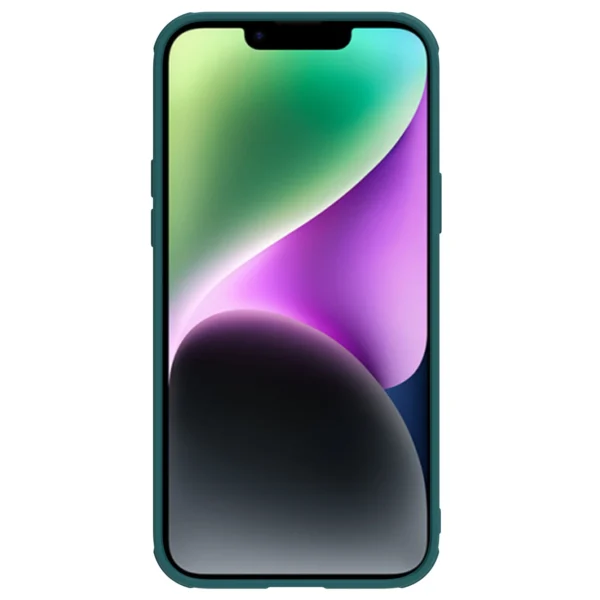 Nillkin CamShield Leather S Case iPhone 14 Plus case cover with camera cover greeneng