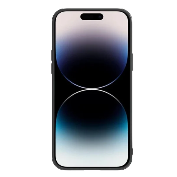 Nillkin Synthetic Fiber S Case iPhone 14 Pro case with camera cover, blackeng