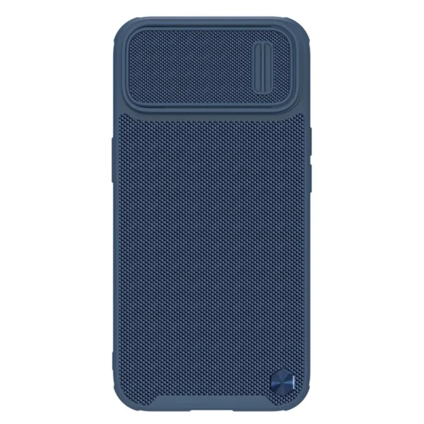 Nillkin Textured S Case for iPhone 14, armored cover with camera cover, blueeng