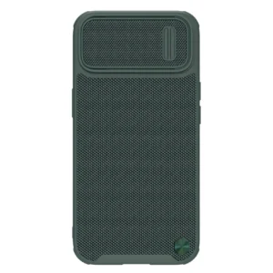 Nillkin Textured S Case for iPhone 14, armored cover with camera cover, greeneng